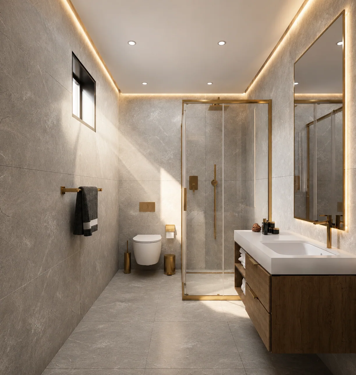 The second bathroom