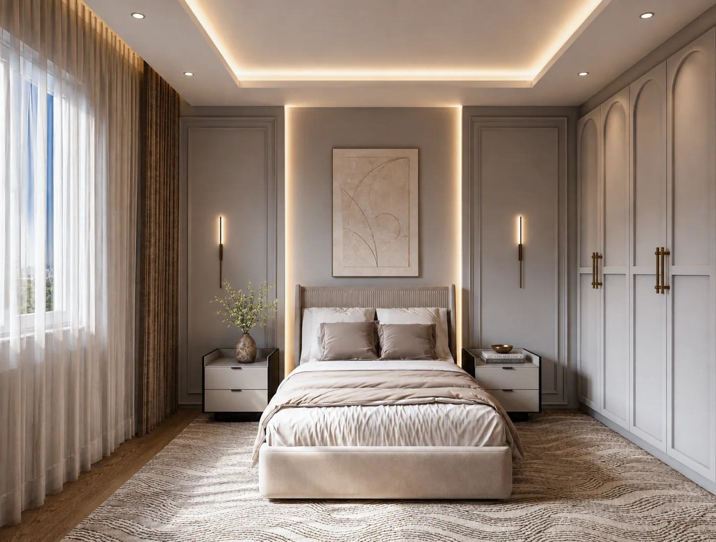 The second bedroom