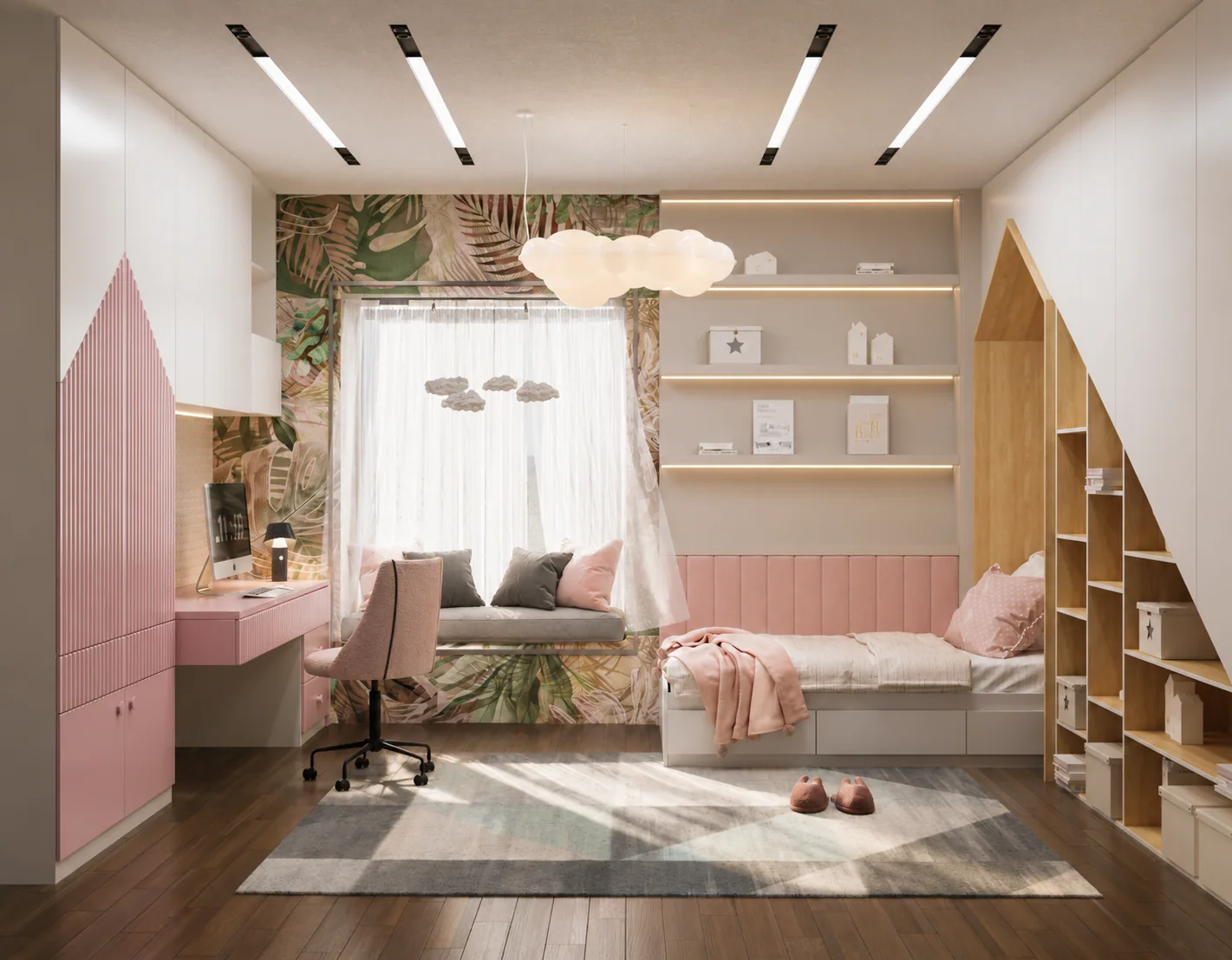 The child's room