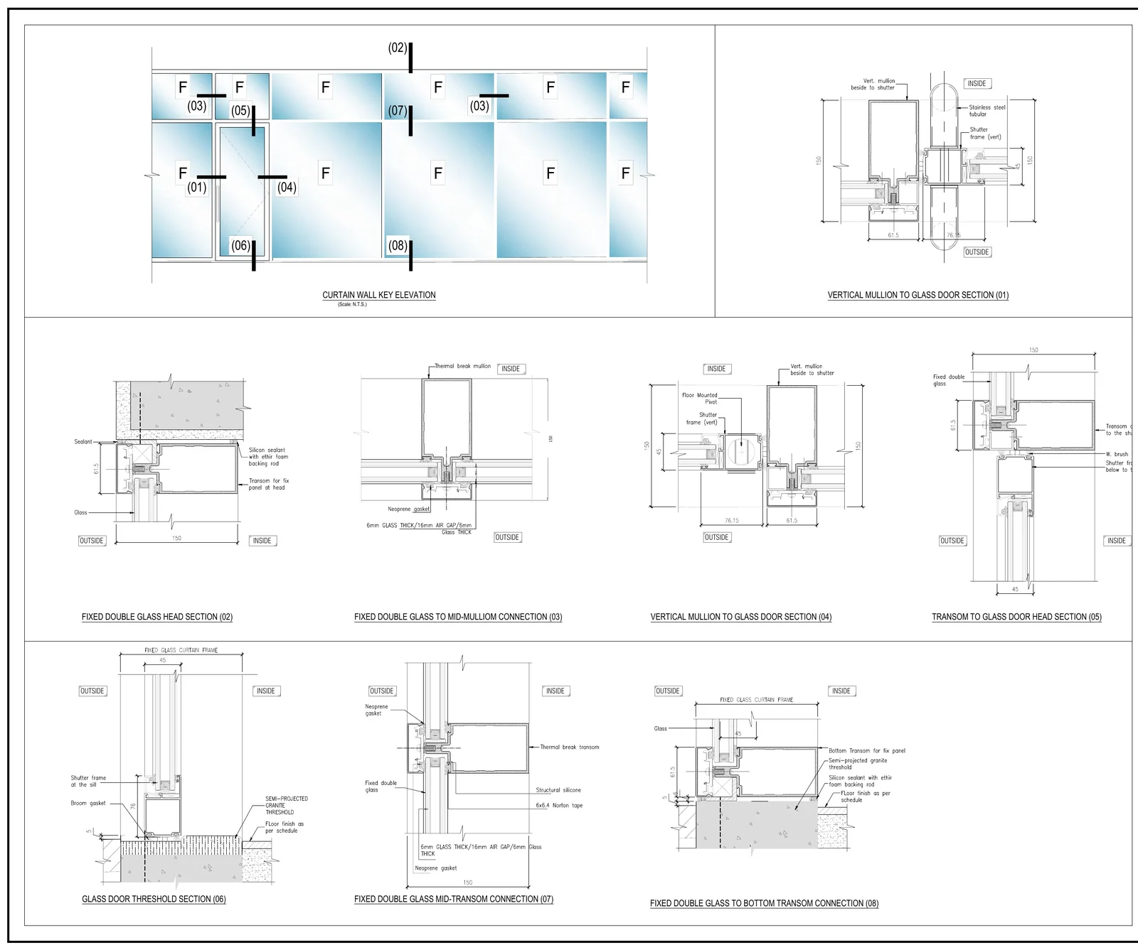 Al Shahama — Curtain Wall Details