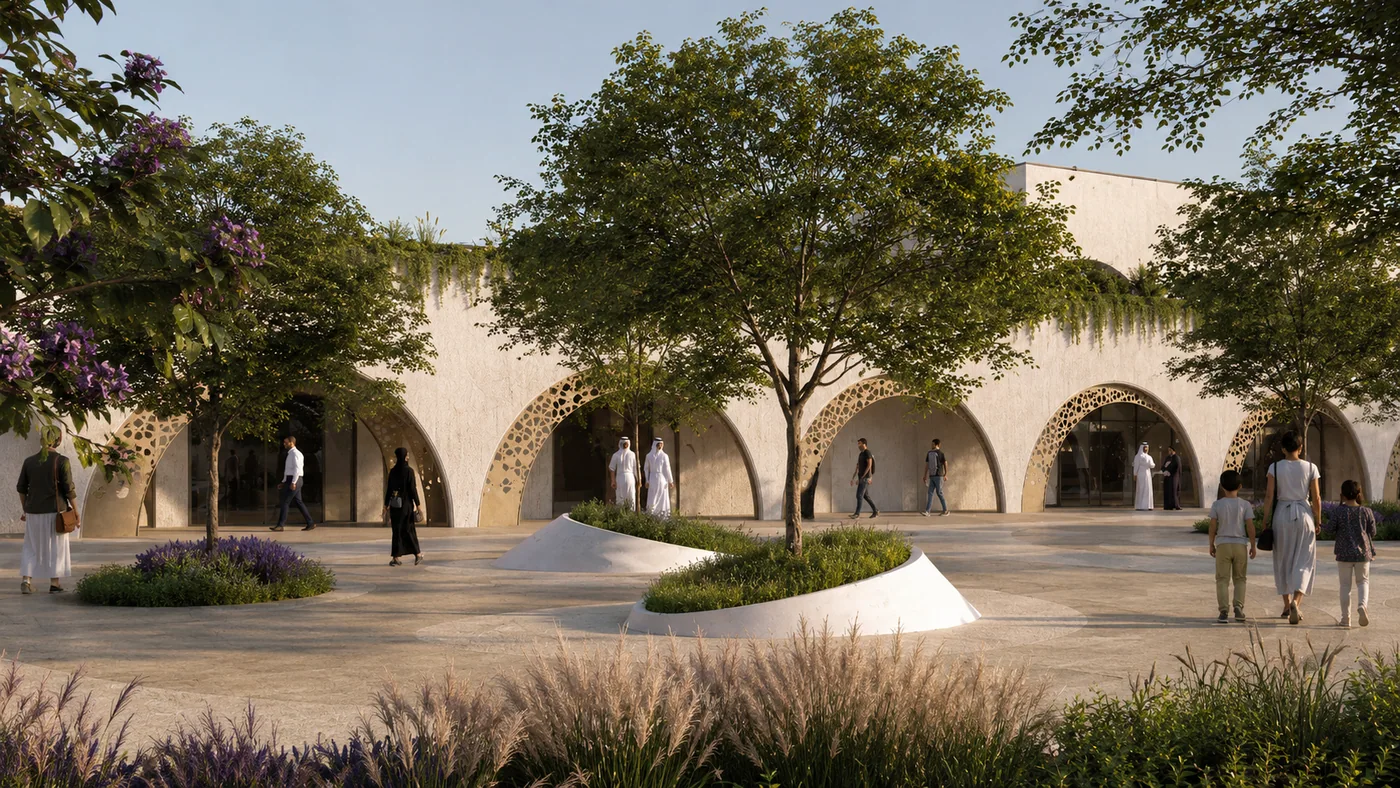 Delma Bus Station, traditional option exterior 3