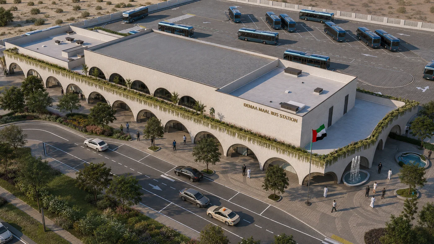 Delma Bus Station, traditional option exterior 5