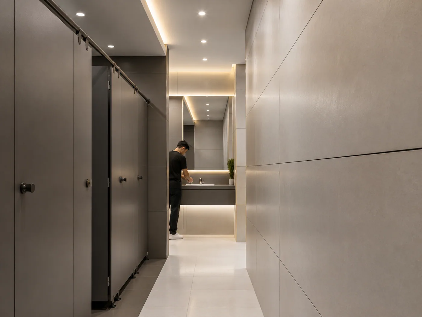 Khalifa City Bus Station, modern option interior 8