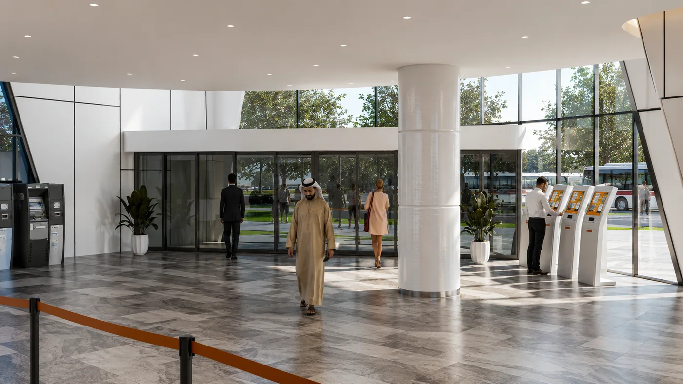Mazyad Bus Station, modern option interior 9