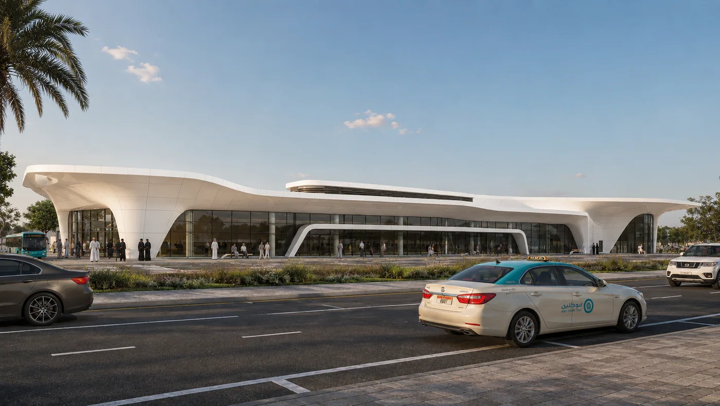 Mazyad Bus Station, modern option exterior 2