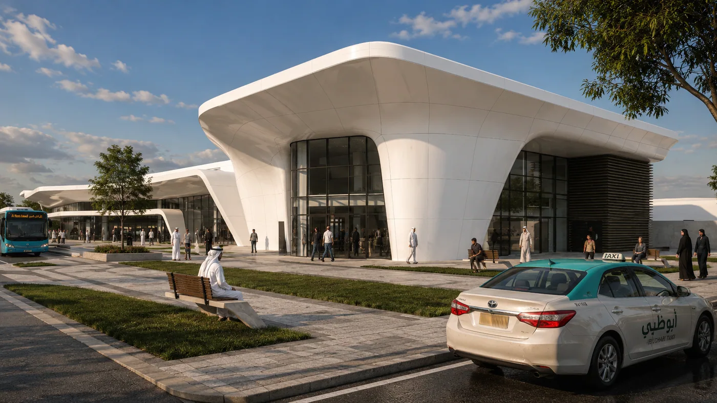 Mazyad Bus Station, modern option exterior 4