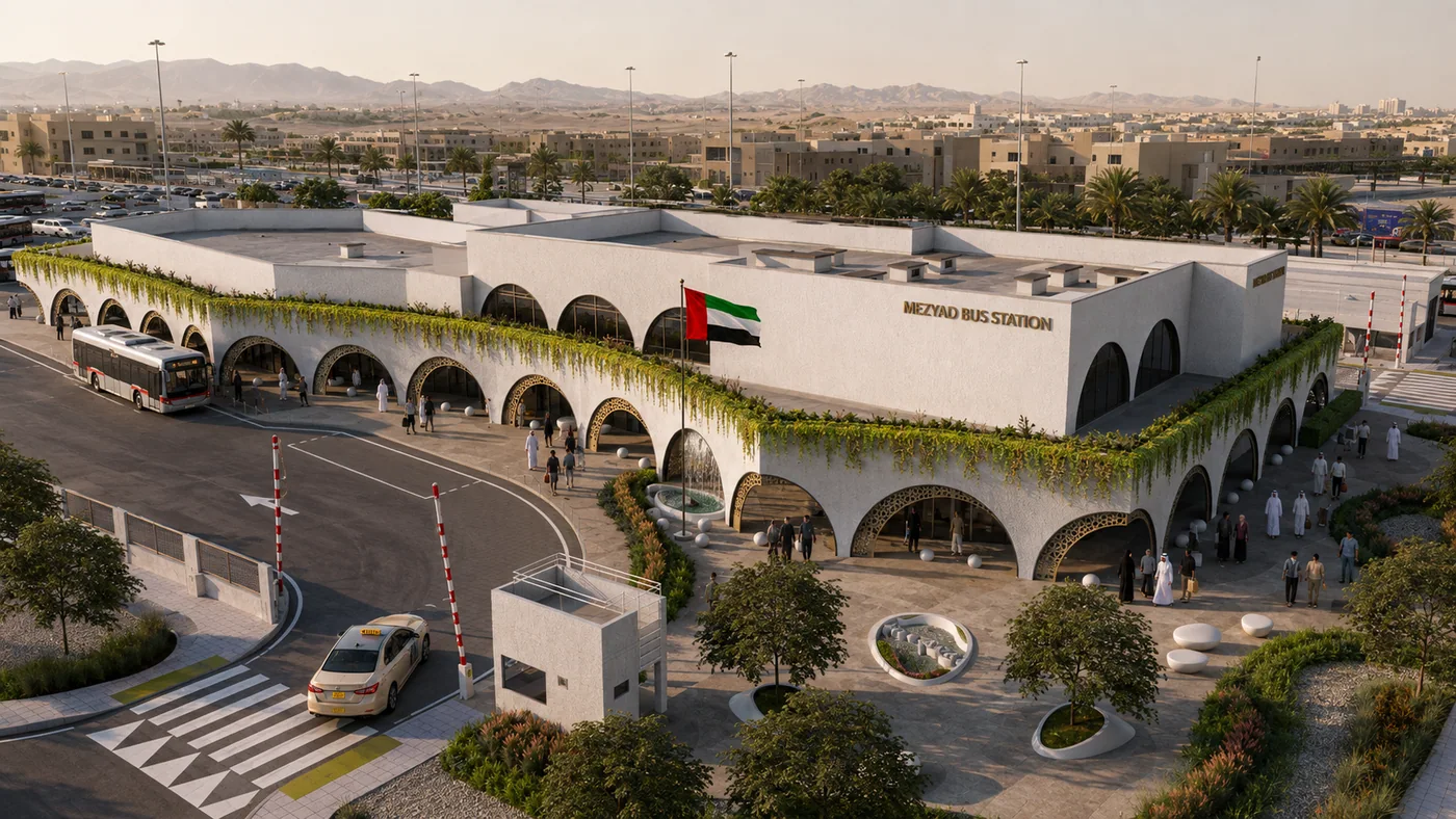 Mazyad Bus Station, traditional option exterior 4
