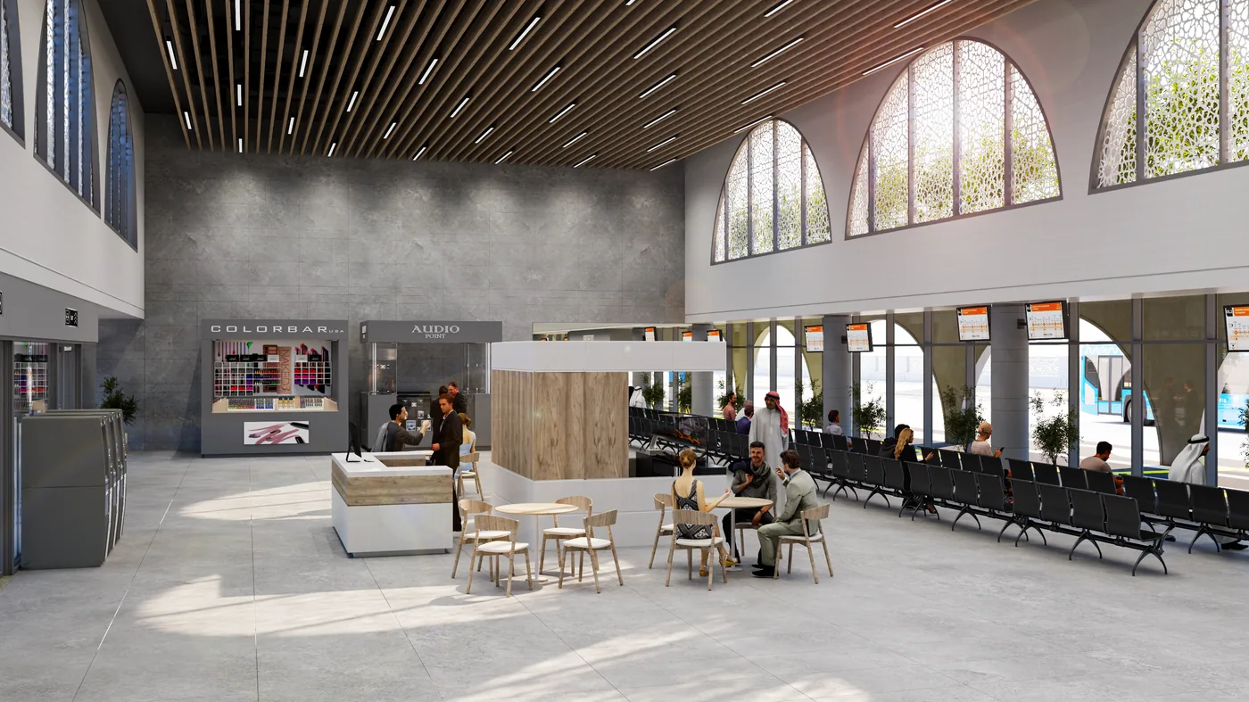 Al Shahama Bus Station, traditional option interior 2