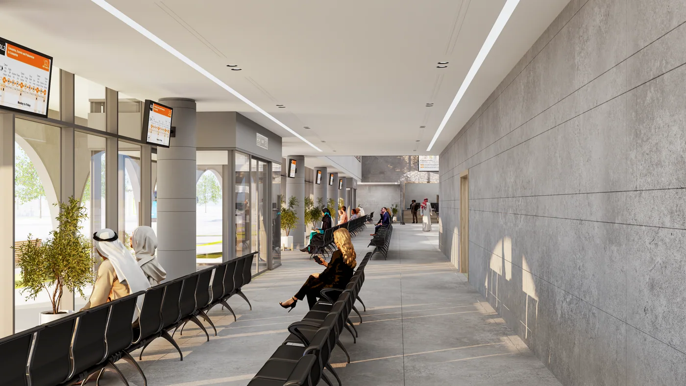 Al Shahama Bus Station, traditional option interior 3