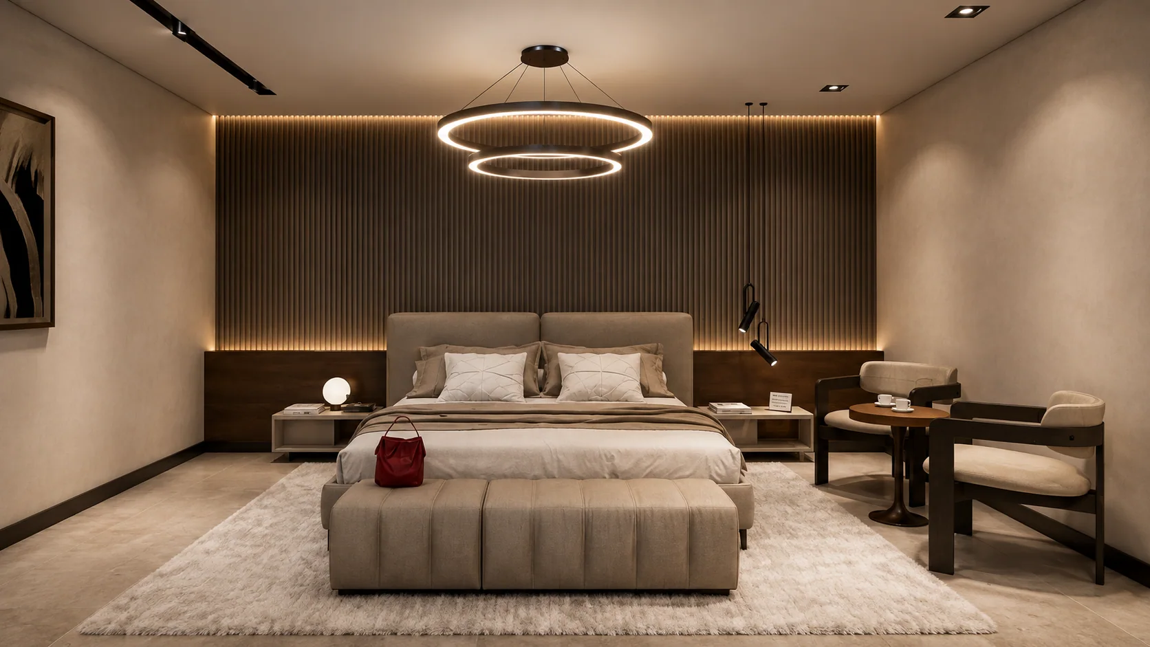 The main bedroom