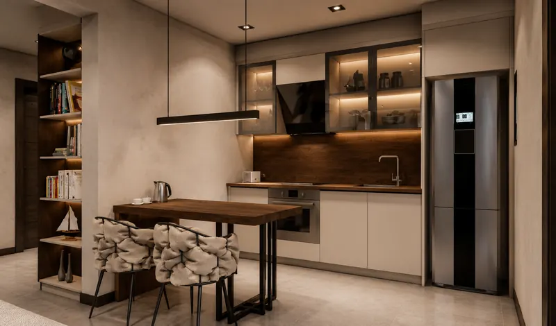 Kitchen and dining