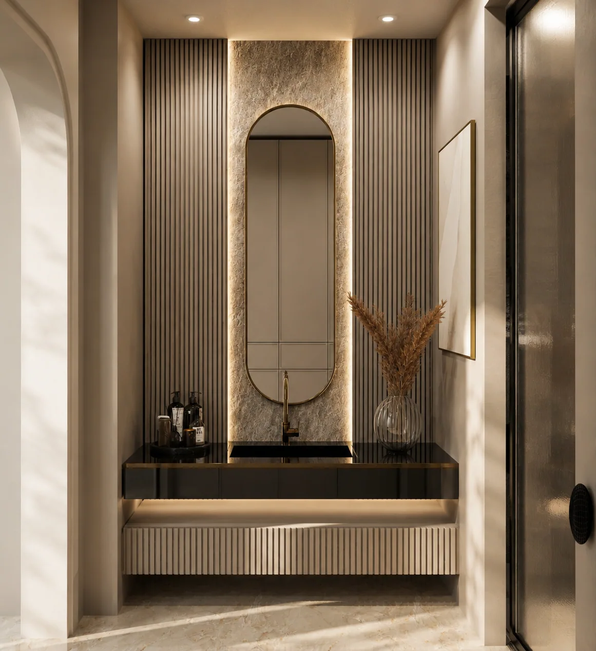 The vanity niche