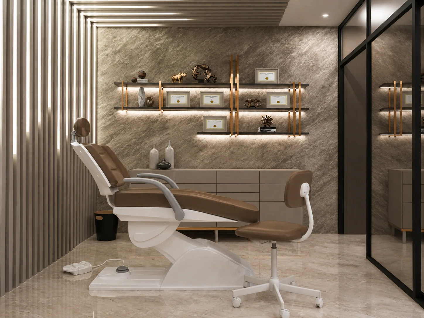 A treatment room