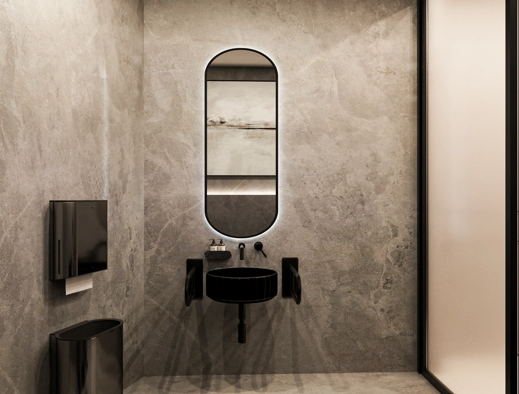 The washroom
