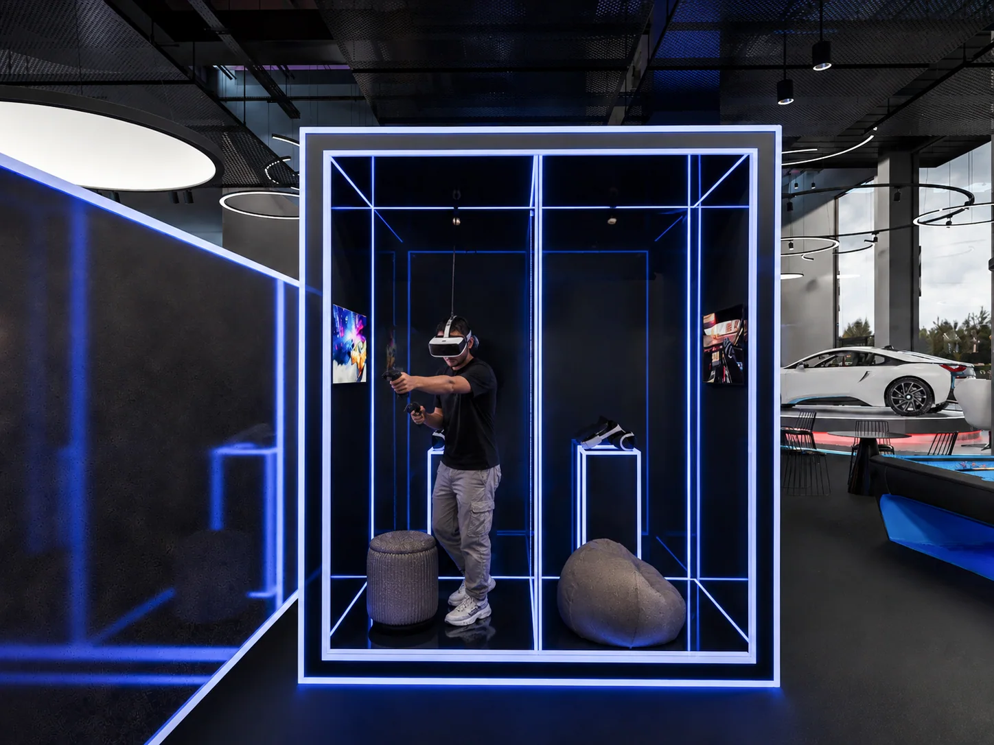 The VR cage