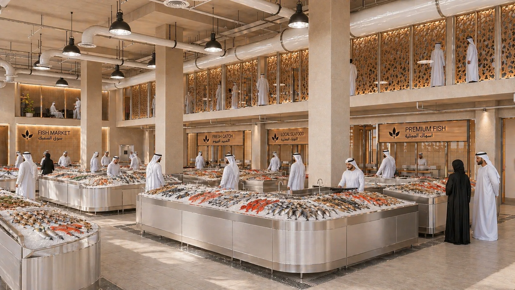 The fish hall counters