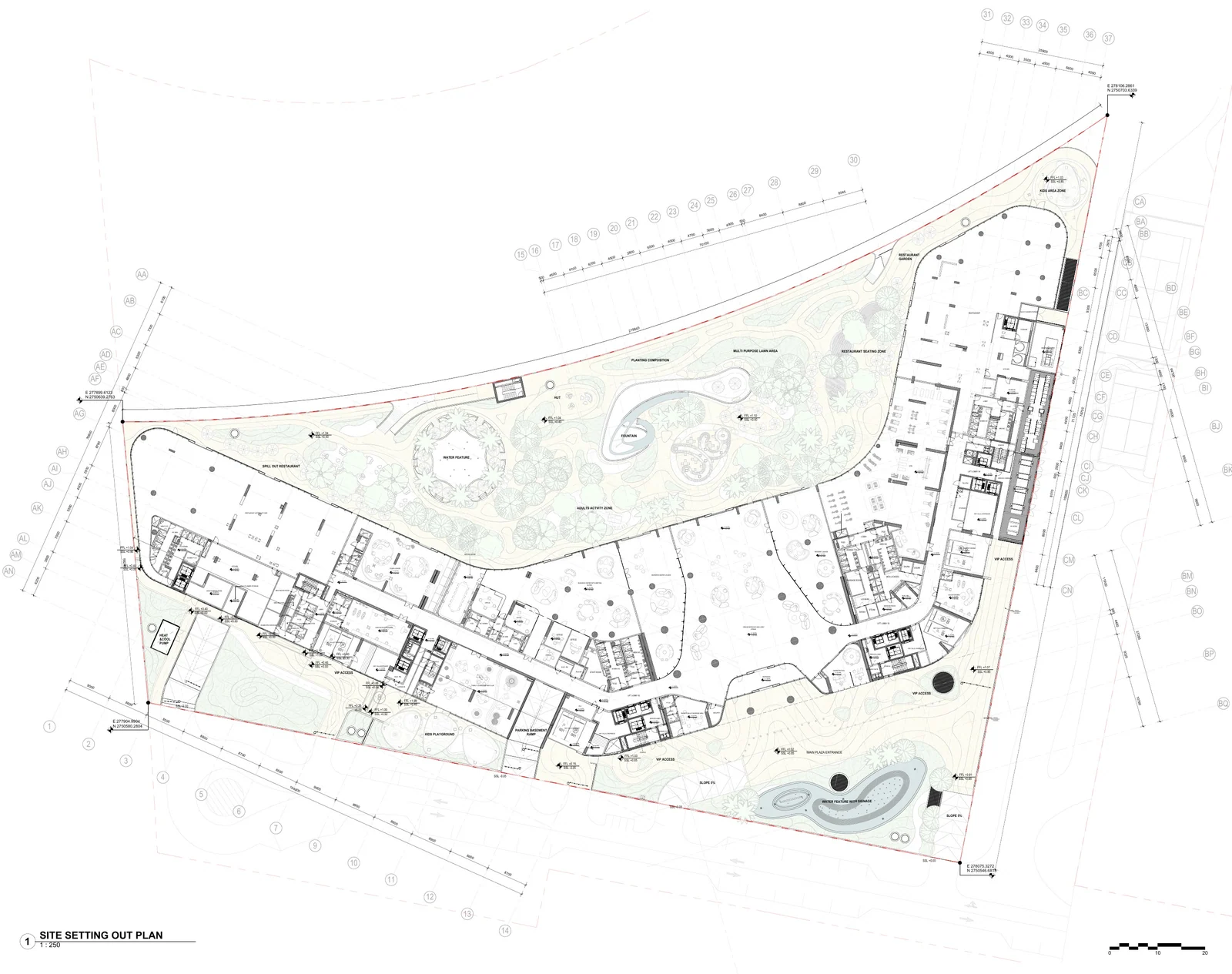 Site Setting Layout