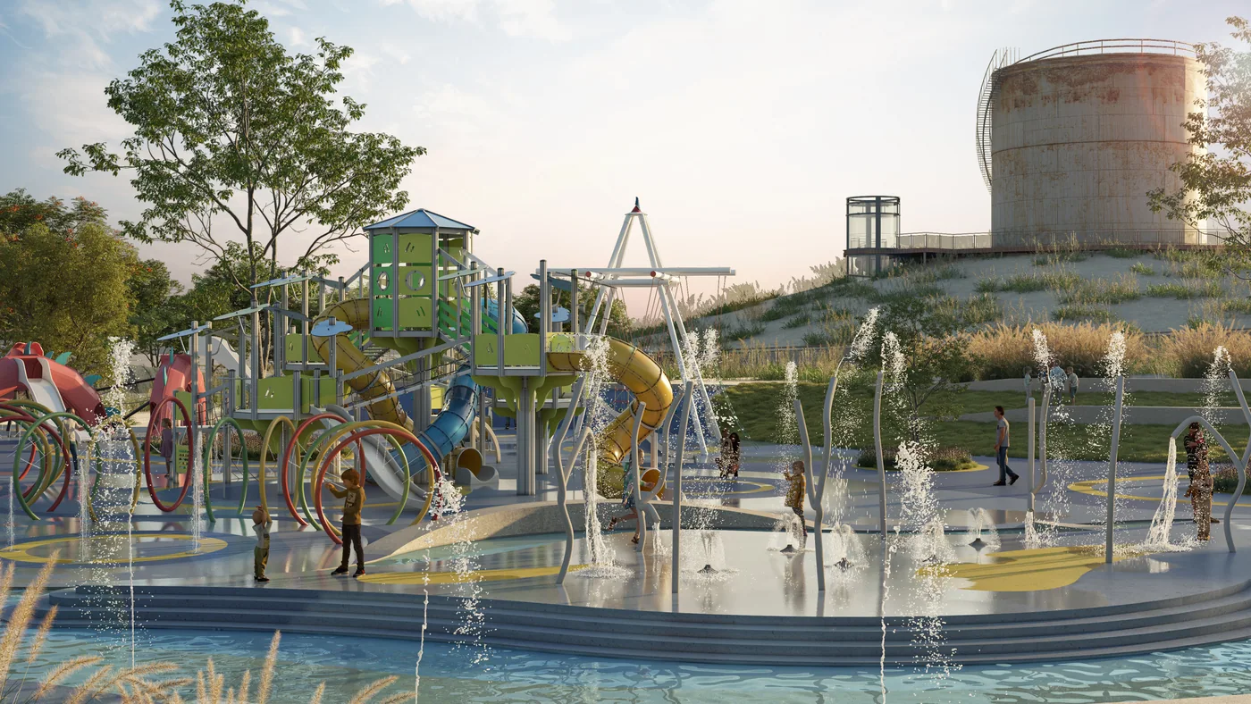 The water play field