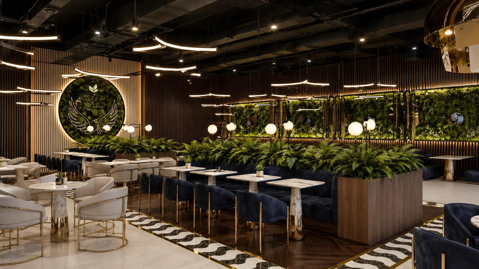 The main dining hall