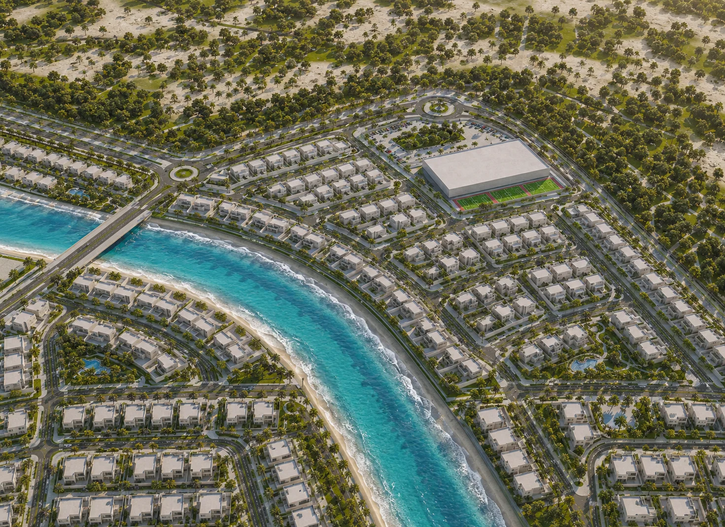 The desert edge of the phase