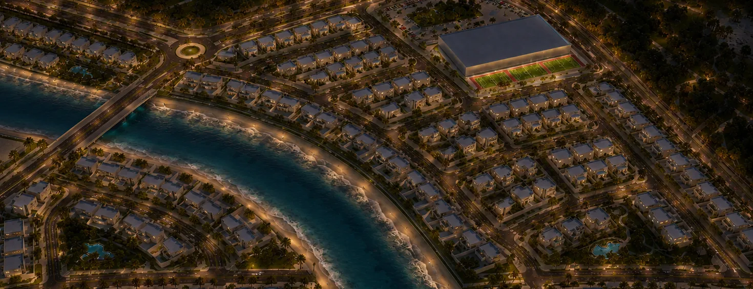 The canal district at night