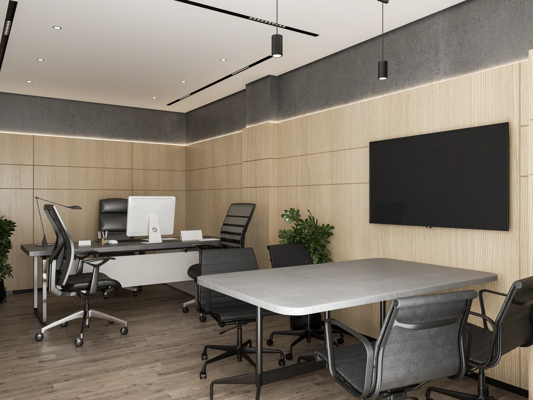 The manager's office