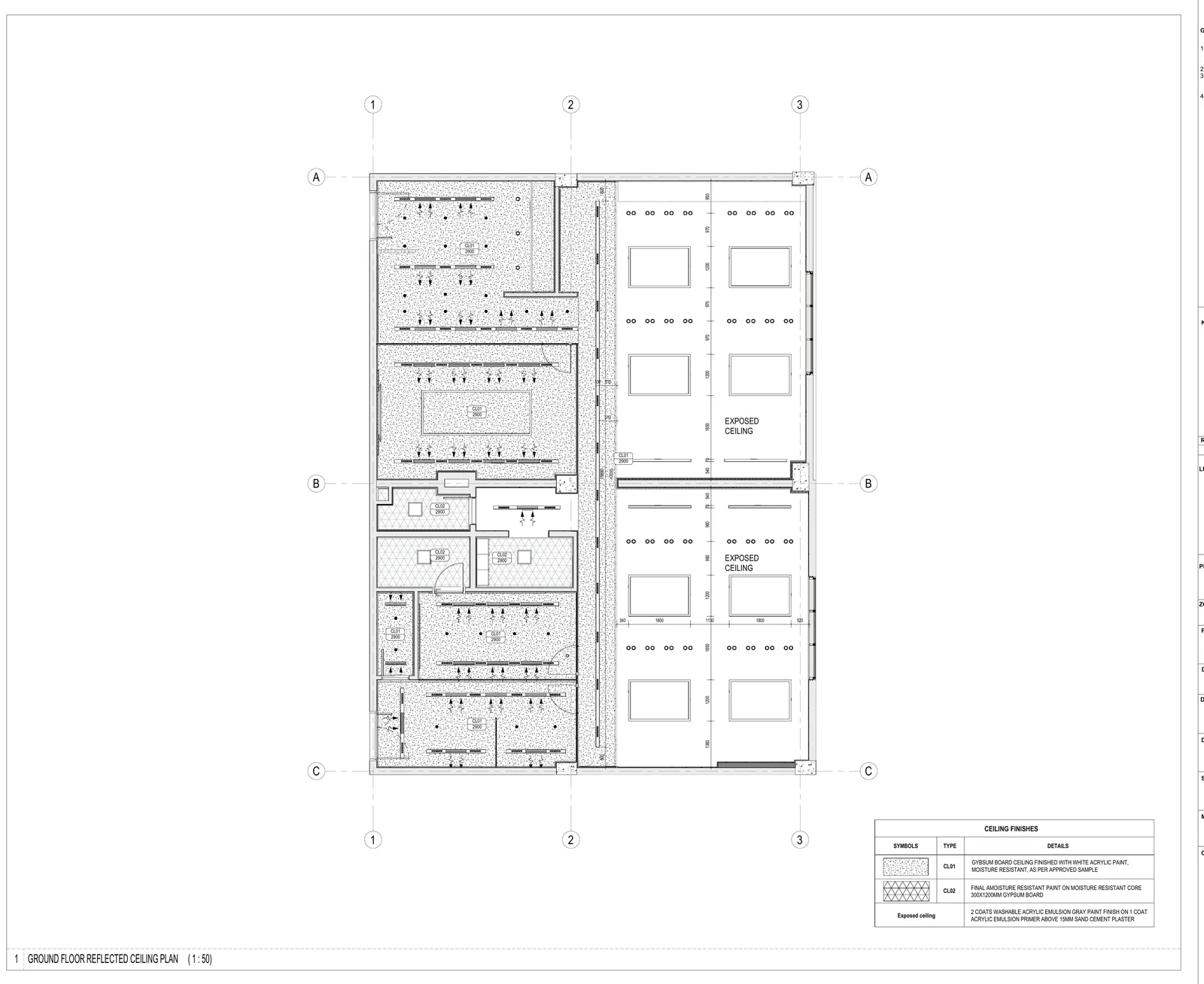 Reflected Ceiling Plan