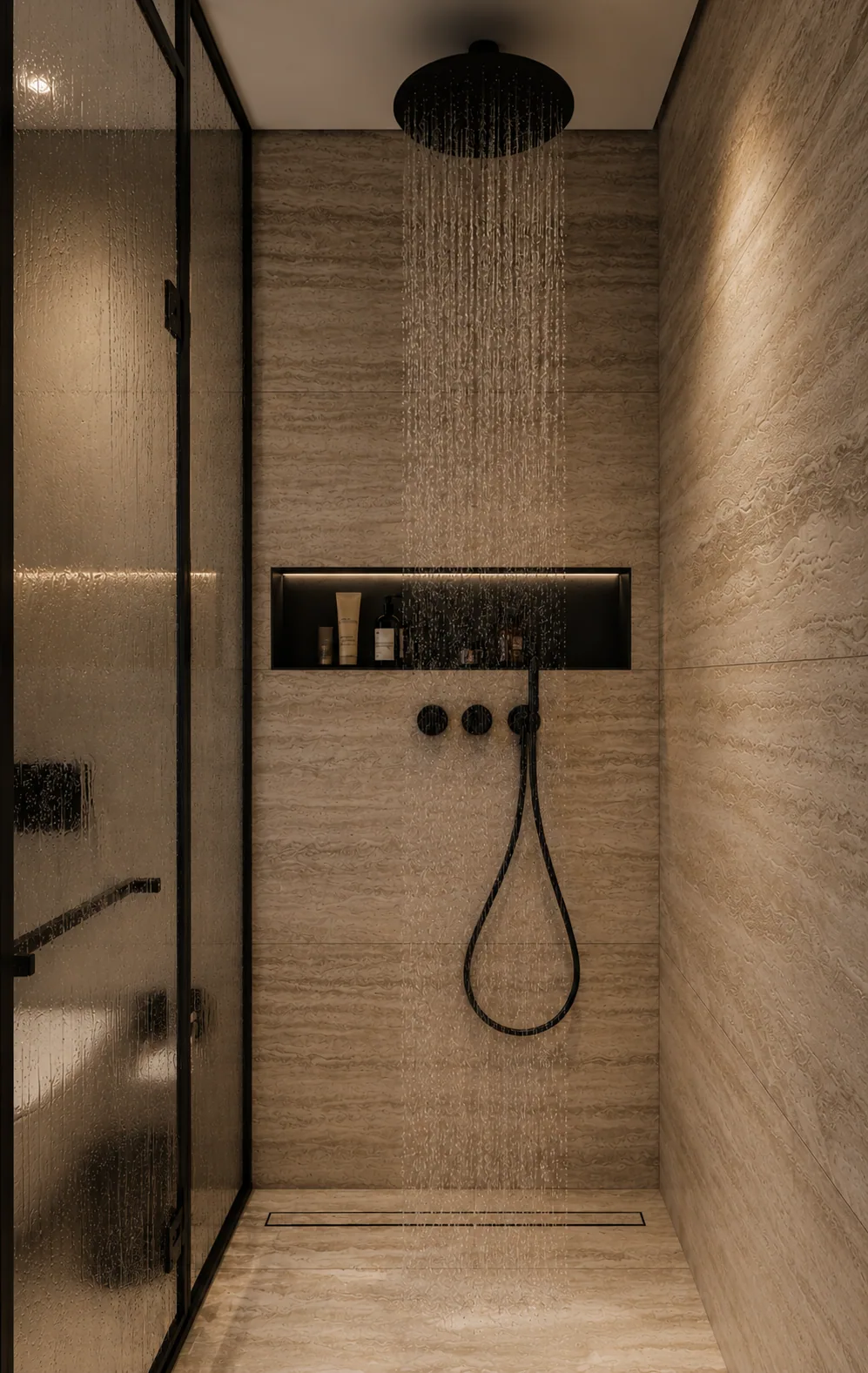 The shower
