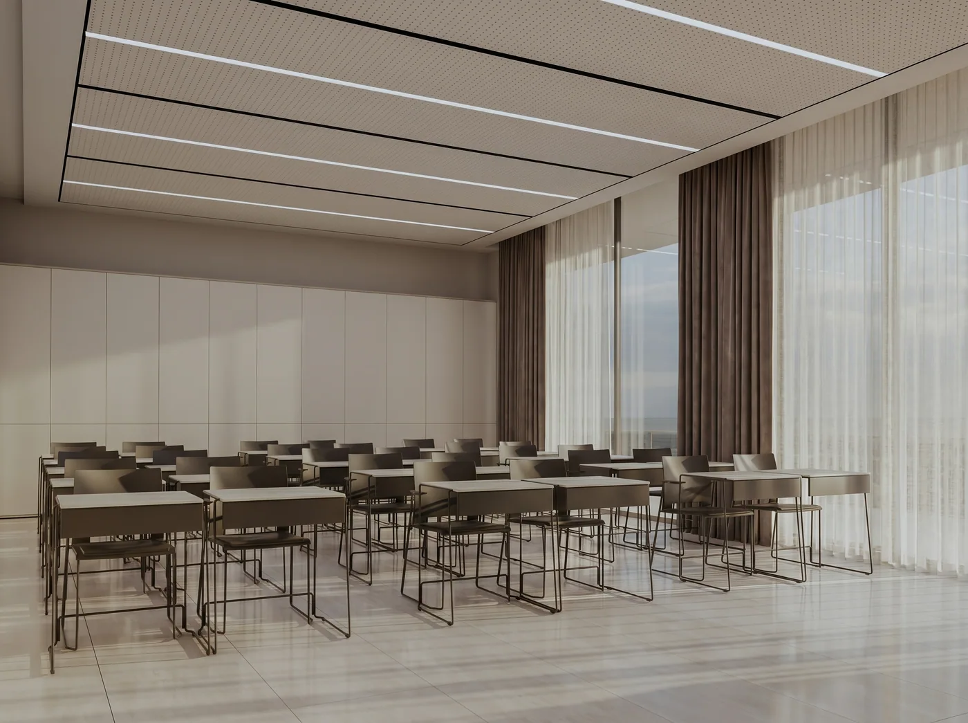 The seminar room