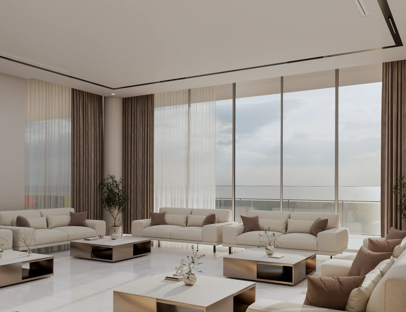 Majlis toward the sea