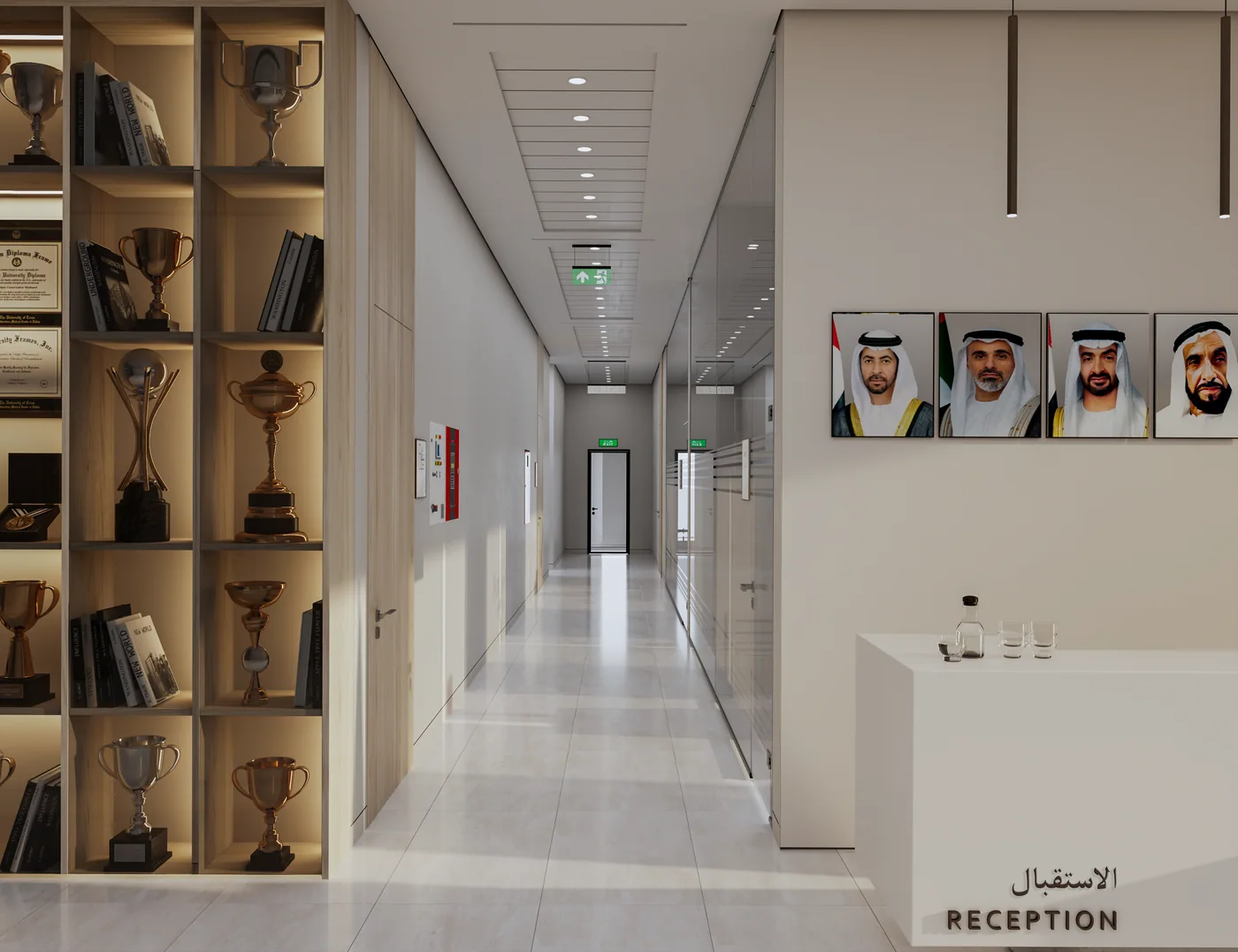 Marine club interior — RECEPTION 02