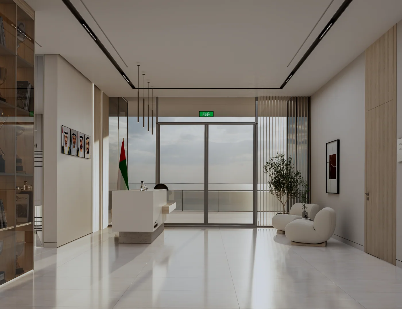Marine club interior — RECEPTION 03