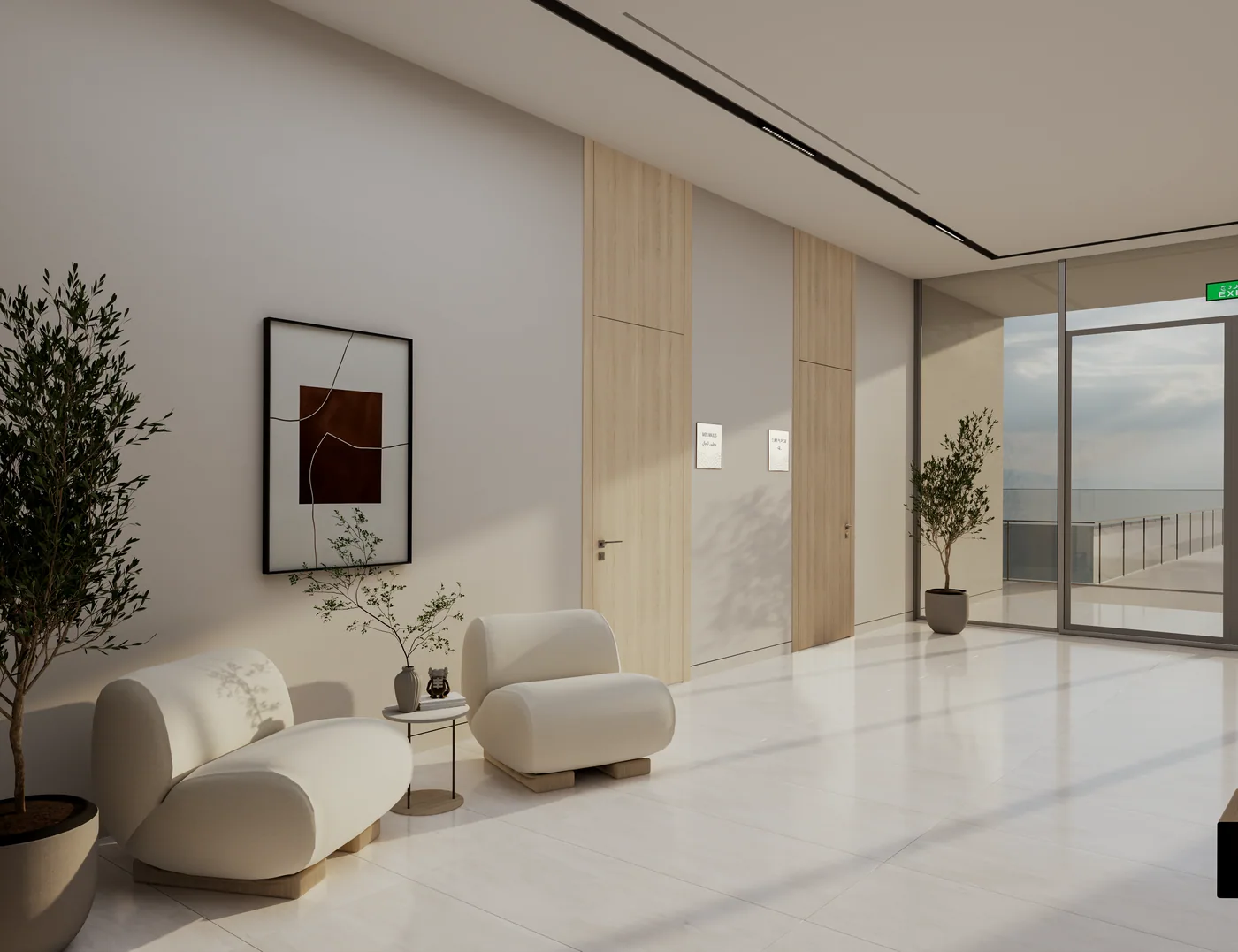 Marine club interior — RECEPTION 05