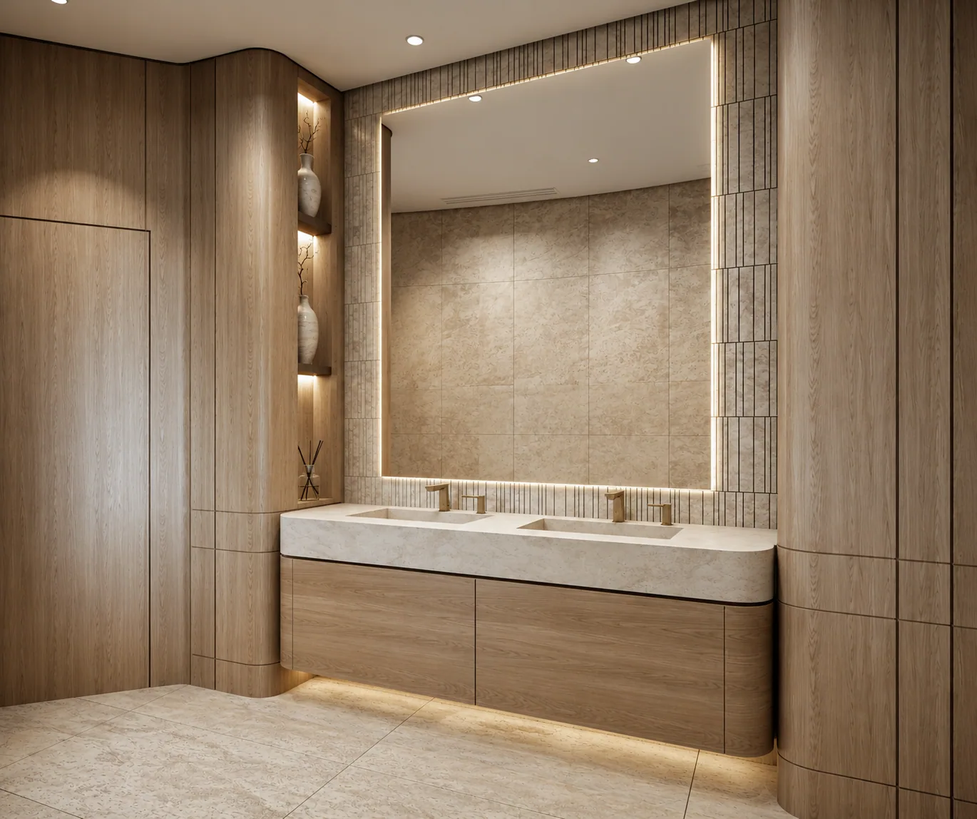 Washroom vanity